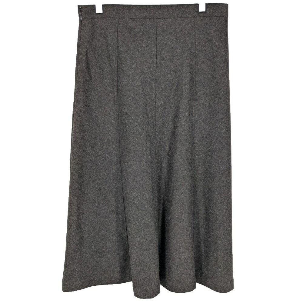 GAP Skirt VTG SIZE 4 Wool Blend Brown A-Line Career Minimalist Classic